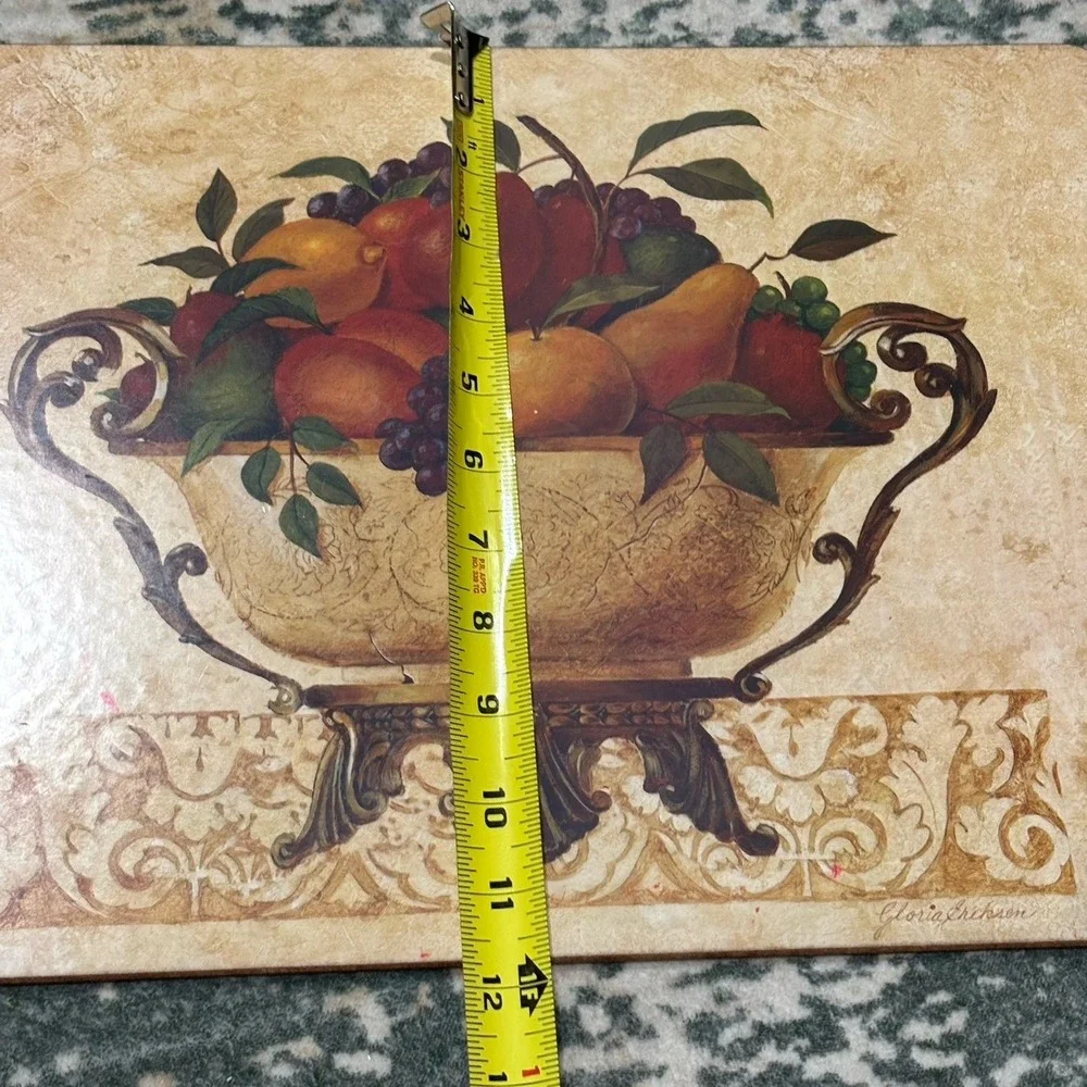vintage Pimpernel cork-backed table mat 